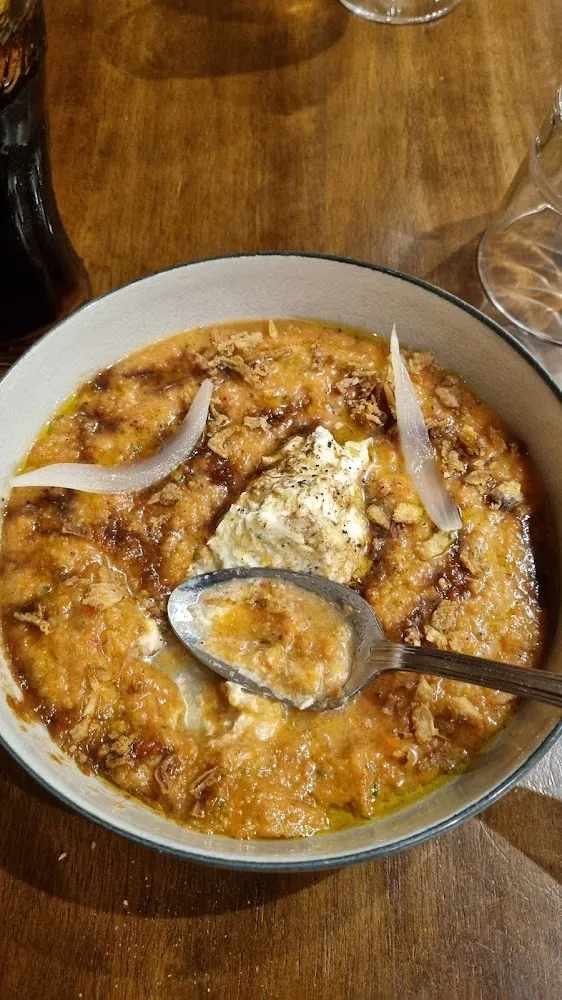 Gaspacho Et Sa Burratta